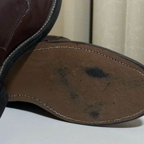 Tomy Lama Mens Briar Pitstop TW2006 Brown Leather Waterproof Work Boots 6.5 EE - Picture 7 of 8